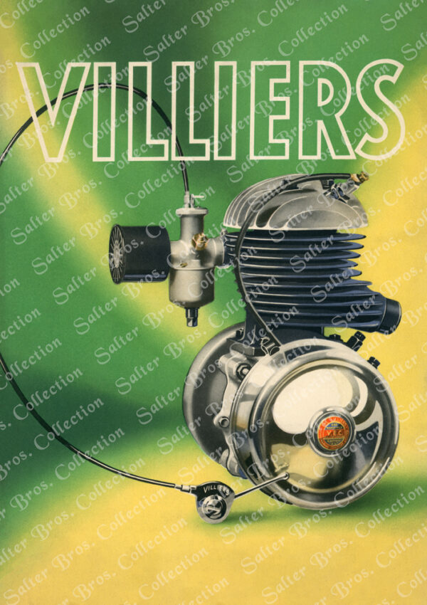 Villiers Engine Poster