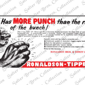 Ronaldson Bros. & Tippett Type N Advert