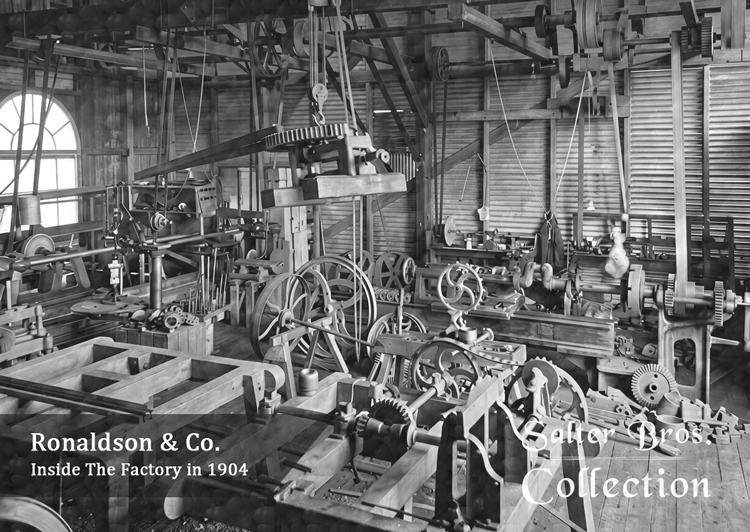 Inside the Ronaldson & Co Factory 1904